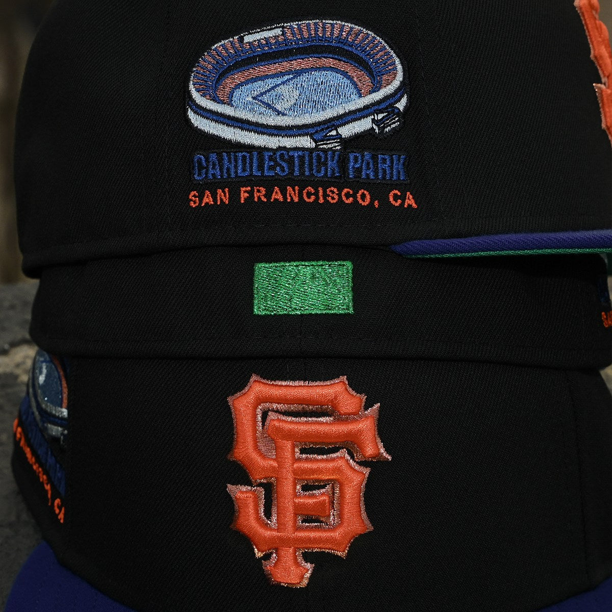 NEW ERA - San Francisco Giants 59Fifty Candlestick Park Black/Dark