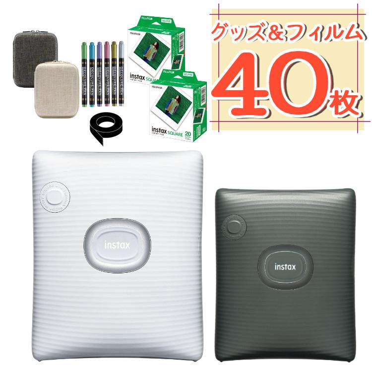 富士フイルム チェキスクエア instax SQUARE SQ1(SQ-1) （チョーク