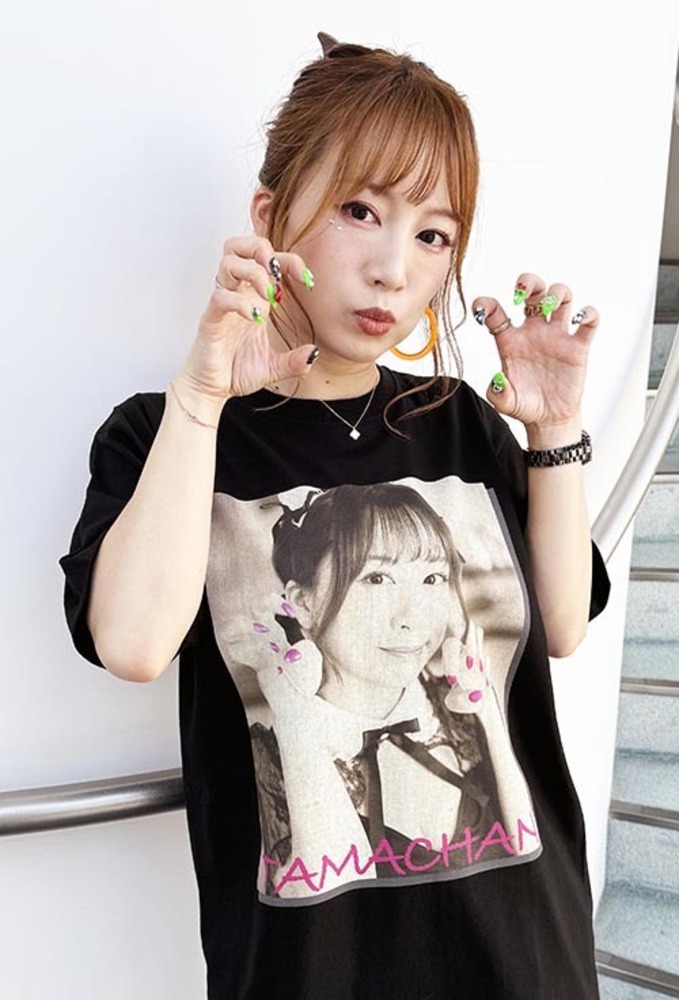 8月下旬～9月上旬発送予定】玉ちゃんTシャツ＆サイン入りビック