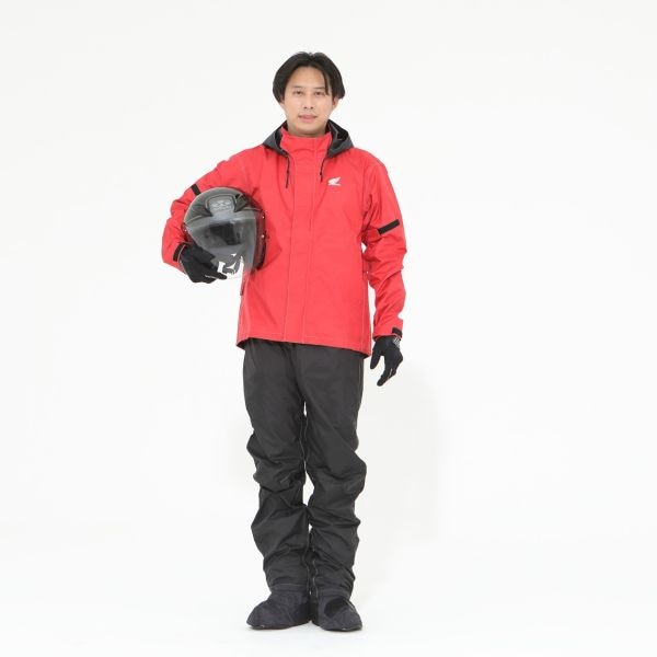 3レイヤーレインスーツ(S レッド): ウェア・グッズ｜HondaGO BIKE GEAR