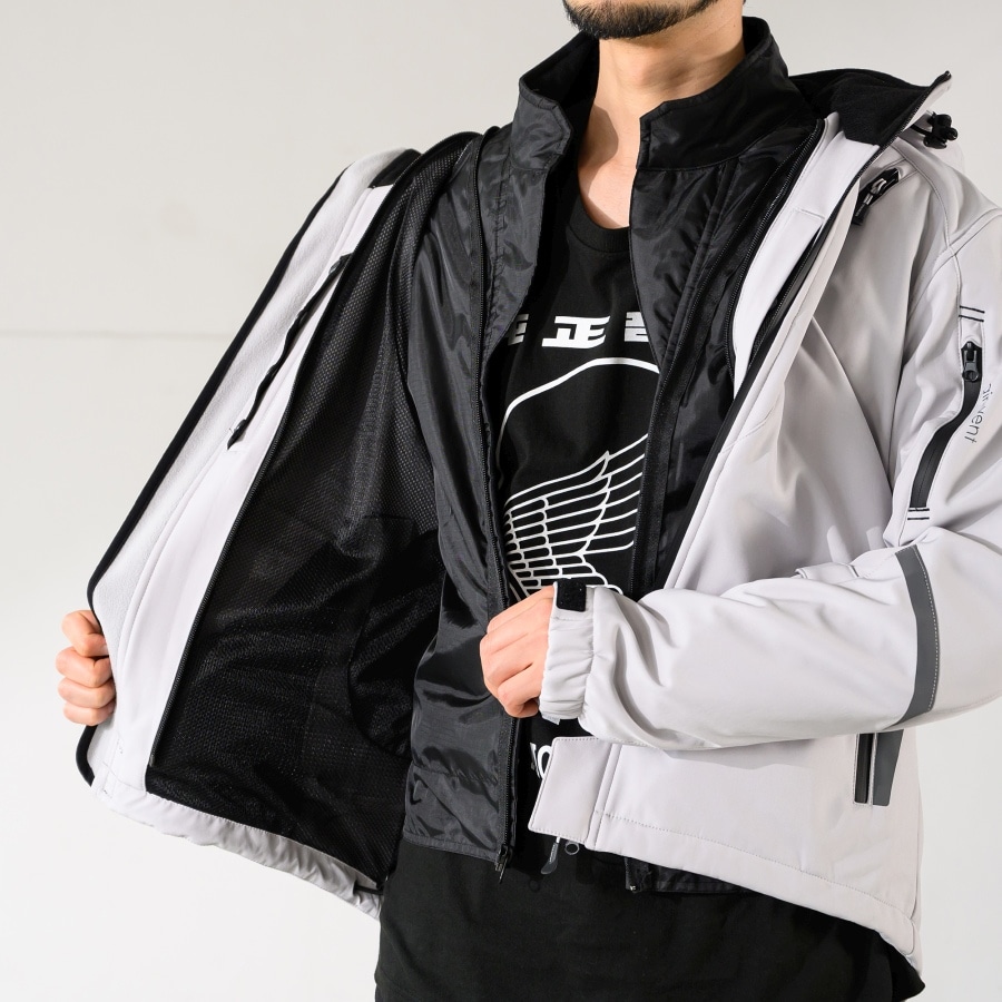 プロテクトソフトシェルパーカ(WM シルバー): ウェア・グッズ｜HondaGO