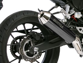 モリワキ NEO CLASSIC スリップオンマフラー ブラック (22ym CB250R