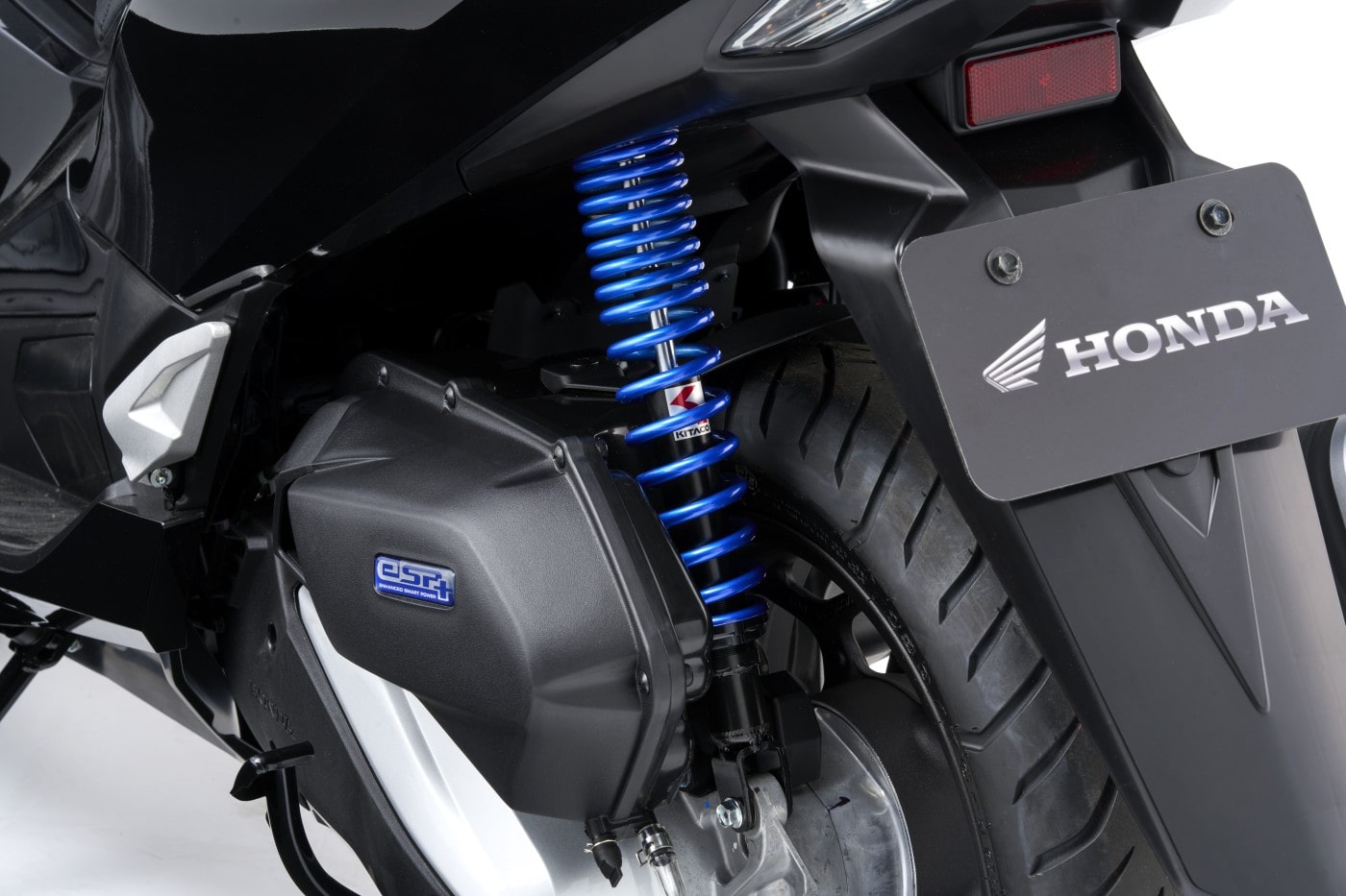 キタコ リアショック (25ym PCX/PCX160)(ブルー): 純正アクセサリー