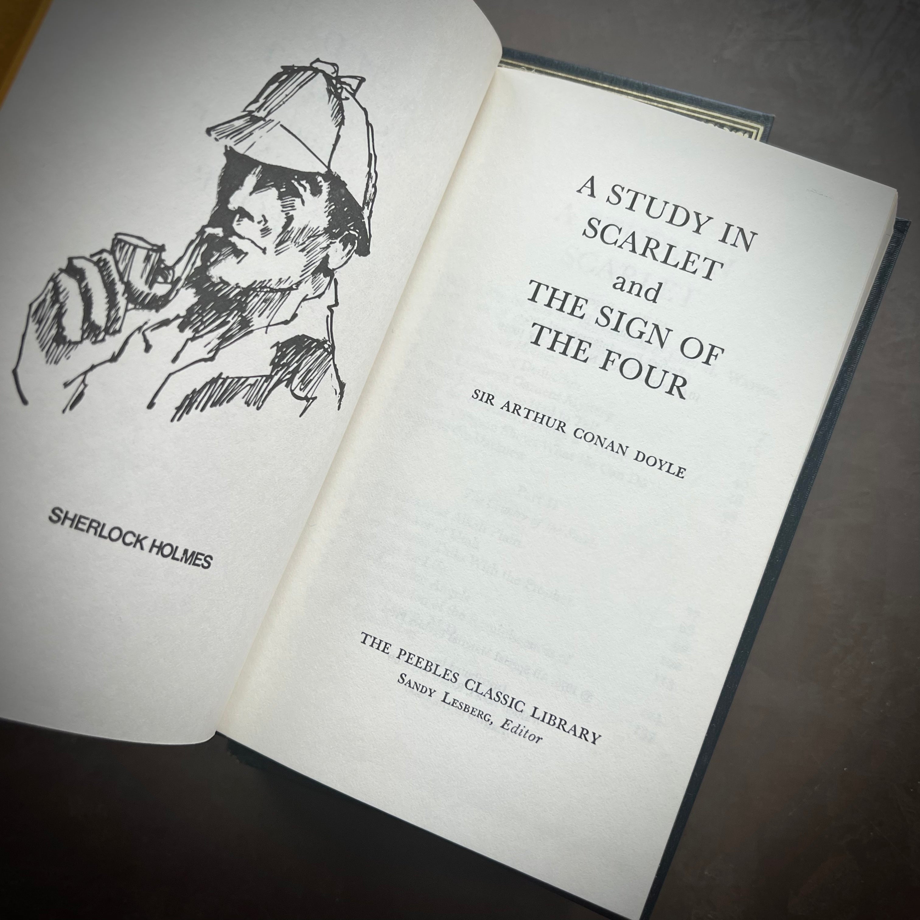 1975 - Sherlock Holmes Set of Four; The Adventures of Sherlock