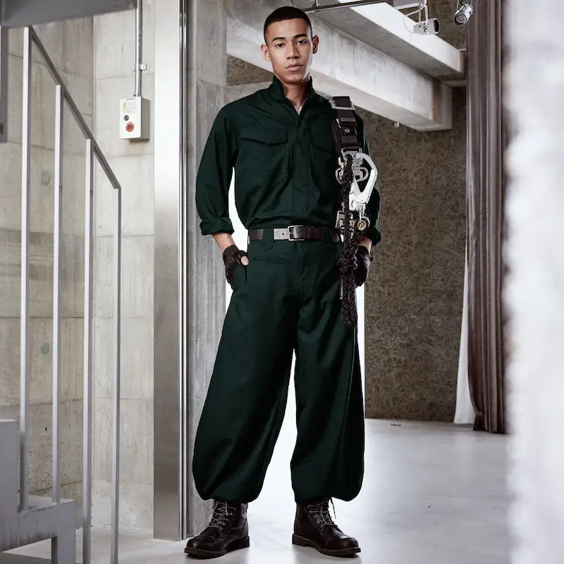 2508江戸前超ロング - HOOH VILEA 作業着と電動ファン付き快適ウェアの