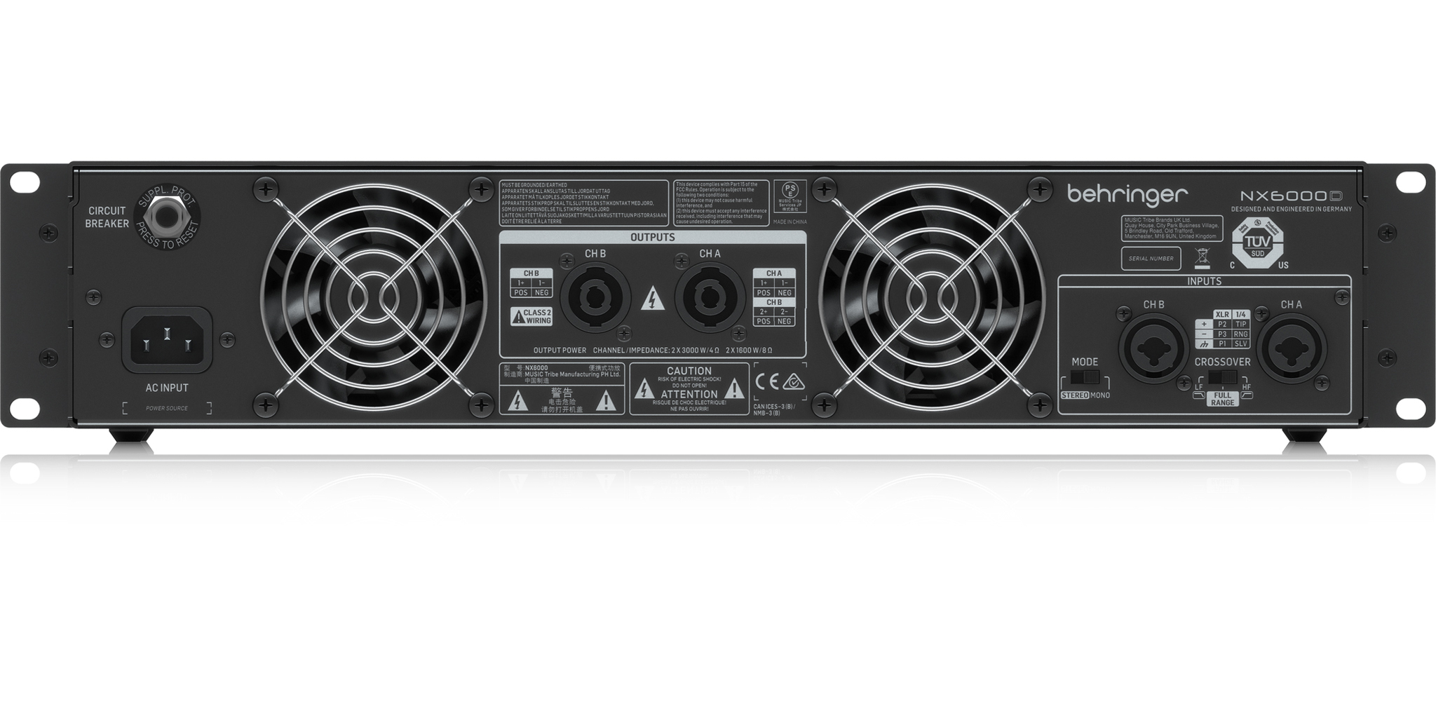 Power Amp Behringer NX6000