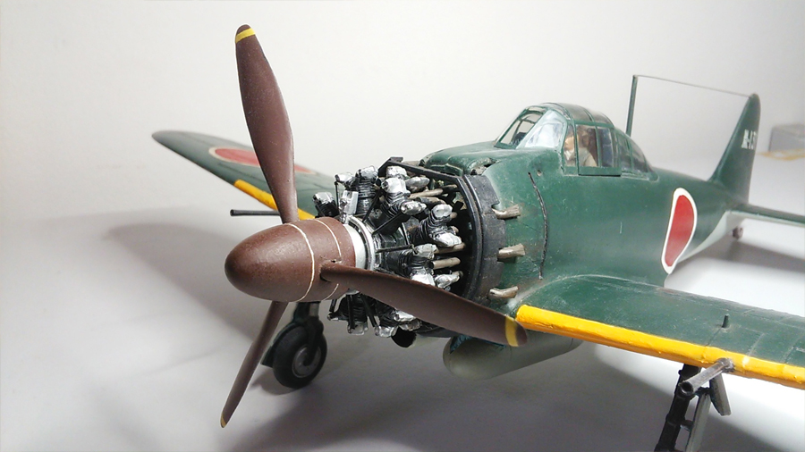 ハセガワ(？)：1/32「旧日本海軍 零式艦上戦闘機52型」