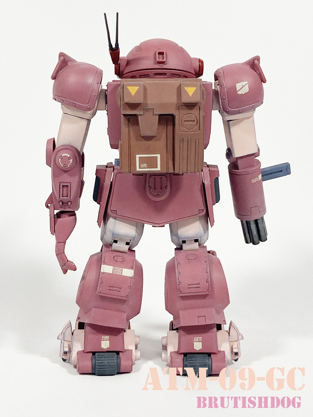 タカラSAK 1/24 装甲騎兵ボトムズ ブルーティッシュドッグ組立て