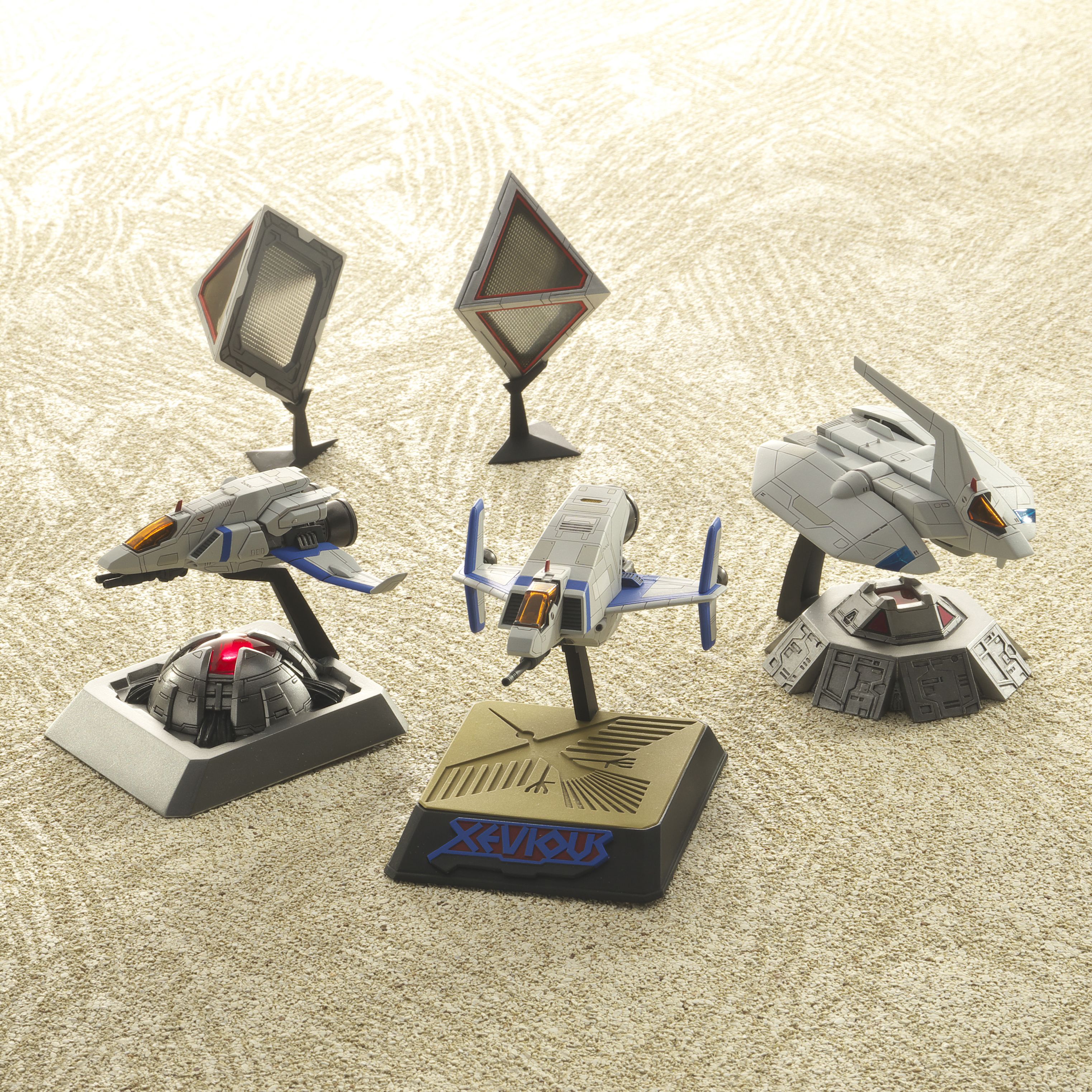 PCエンジン版『ゼビウス ファードラウト伝説』より、主役機体3機が