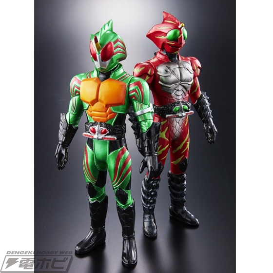 仮面ライダーアマゾンズ』のソフビセットがプレミアムバンダイ限定発売