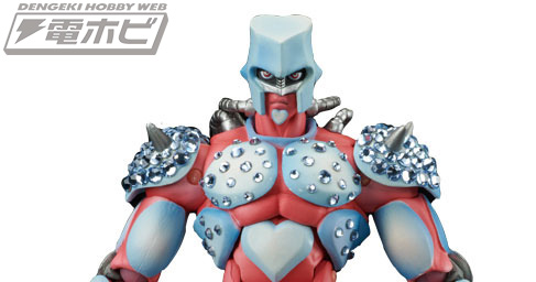 ジョジョ』超像可動クレイジー・ダイヤモンドがスワロフスキー