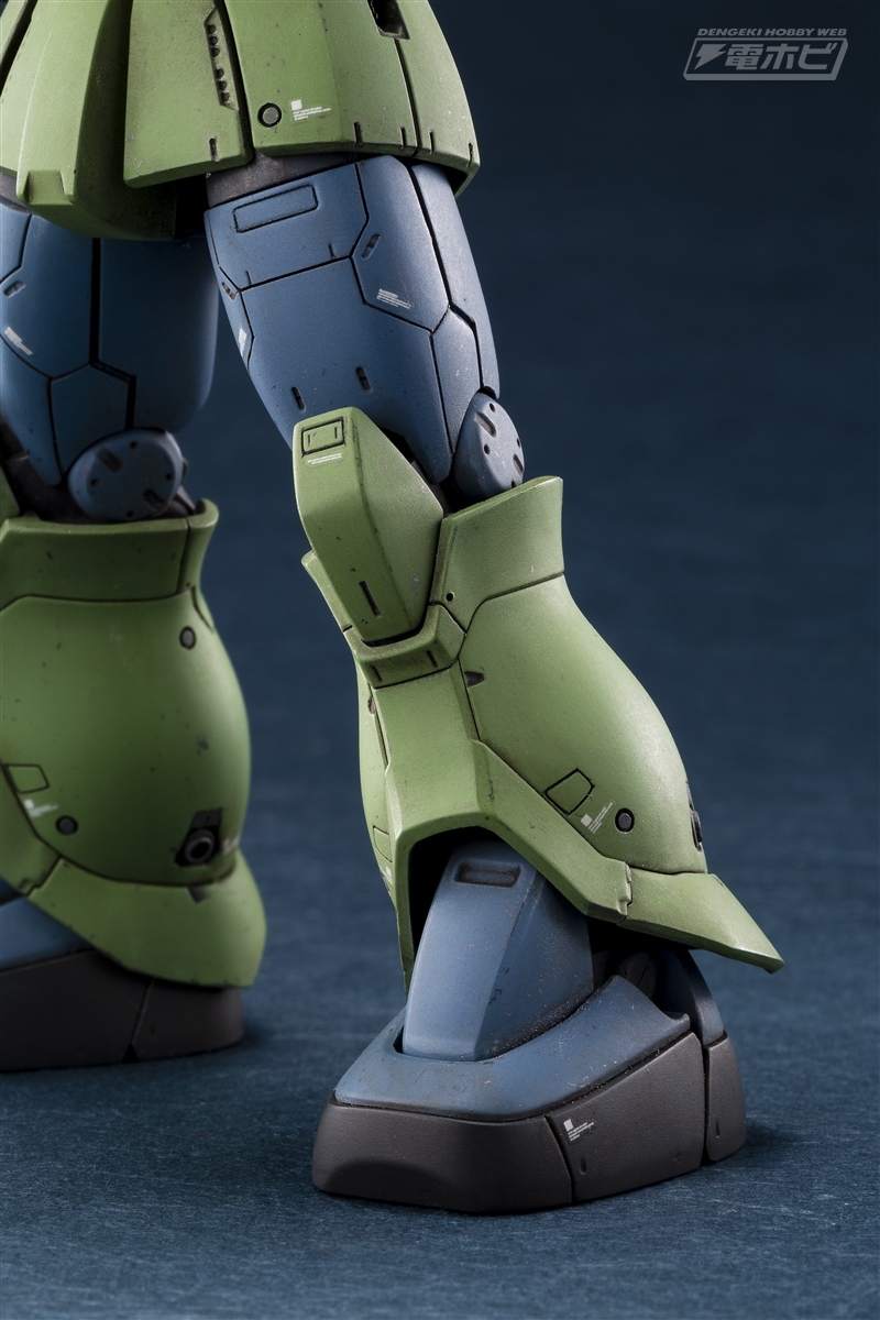 ガンプラ作例【HG 1/144 ザクI（デニム/スレンダー機）】をGASが製作