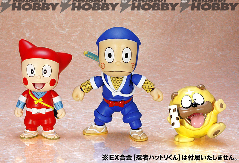 忍者ハットリくん』のシンゾウ＆獅子丸、ケムマキ＆影千代がアート