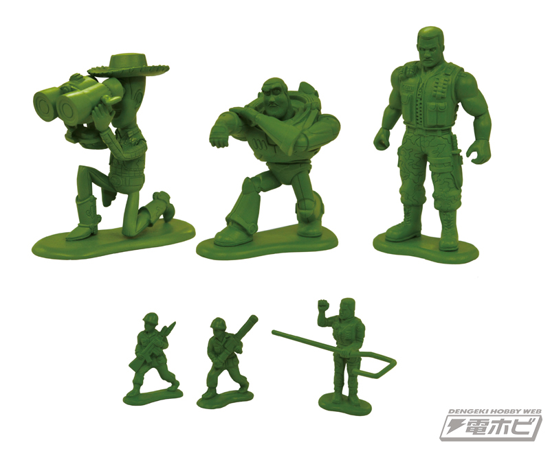 トイ・ストーリー』コンバット・カール登場！ウッディやバズもグリーン