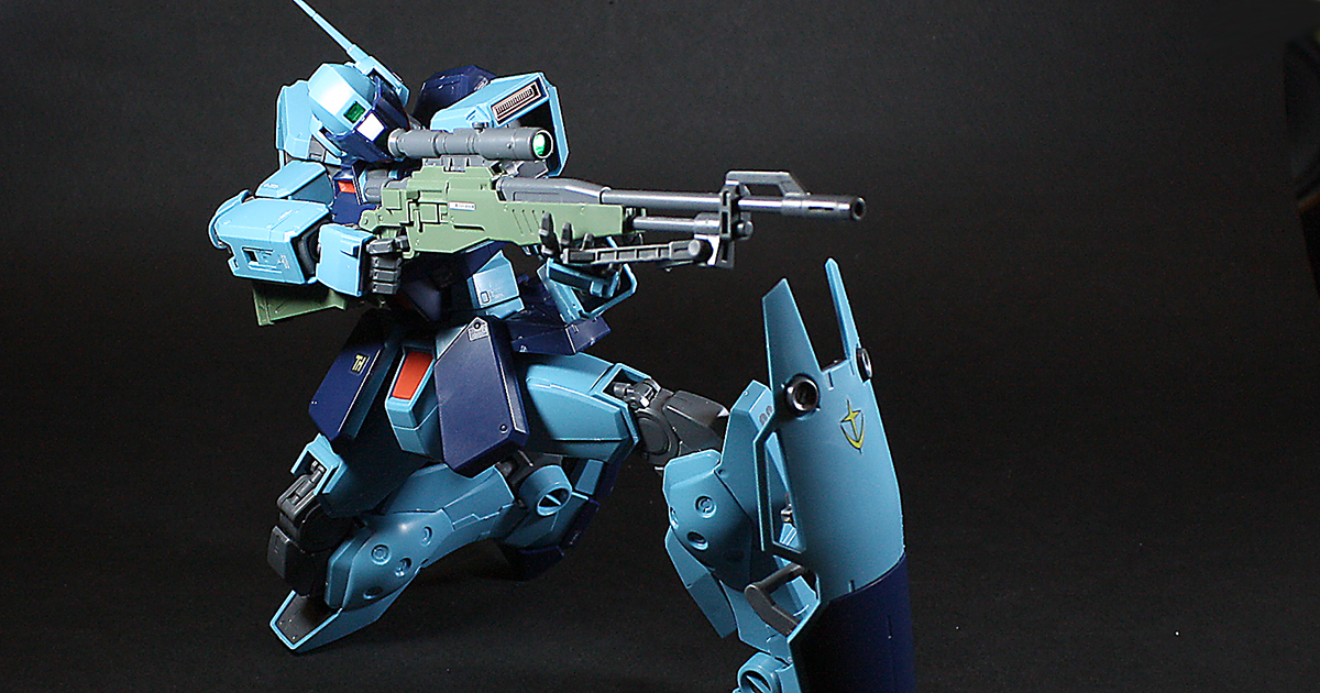 ガンプラ新作レビュー】MG 1/100 ジム・スナイパーIIを作ってみた