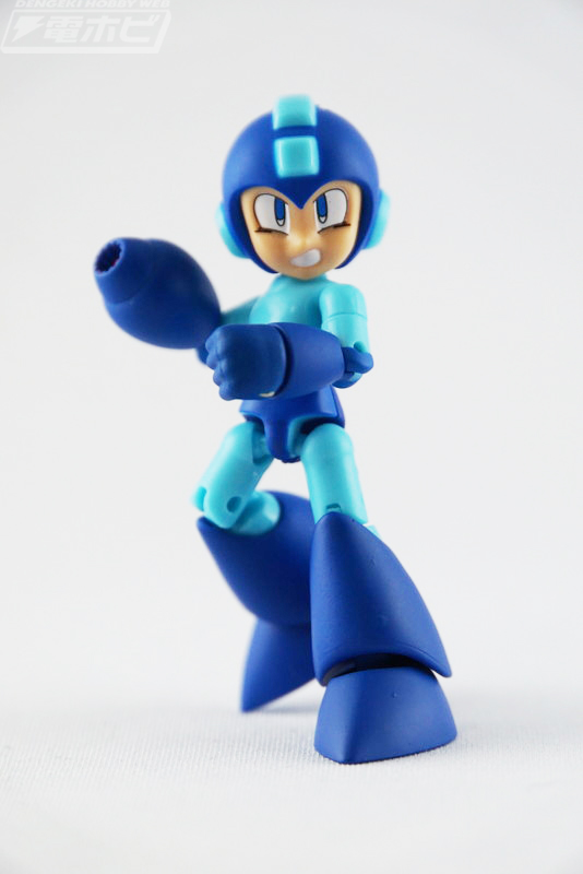 発売間近の「66アクションダッシュ ロックマン」を製品サンプル