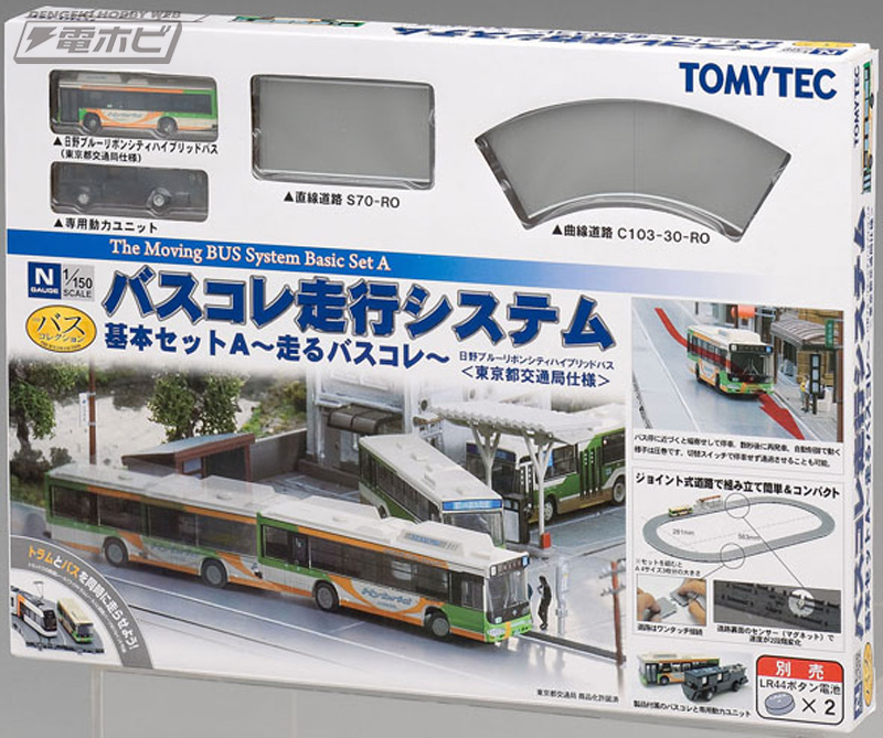 新日本プロレス旗揚げ45周年記念！選手バス2種がミニカーになって登場