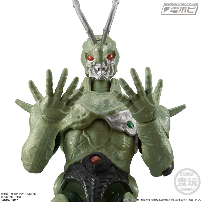 手のひらサイズの可動食玩「SHODO仮面ライダーVS」シリーズ第7弾！劇場