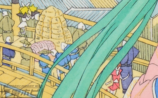 限定100枚】初音ミクの浮世絵・第三版が予約開始！高級和紙に45回摺り