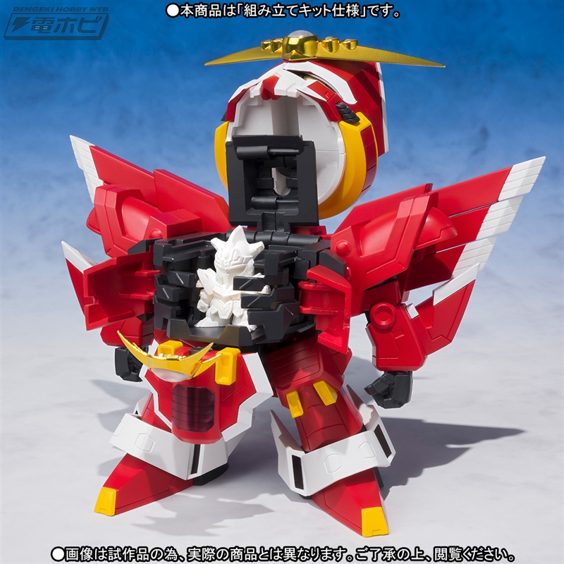 SDガンダム外伝』機甲神エルガイヤーが最新技術の造形・ギミックを携え