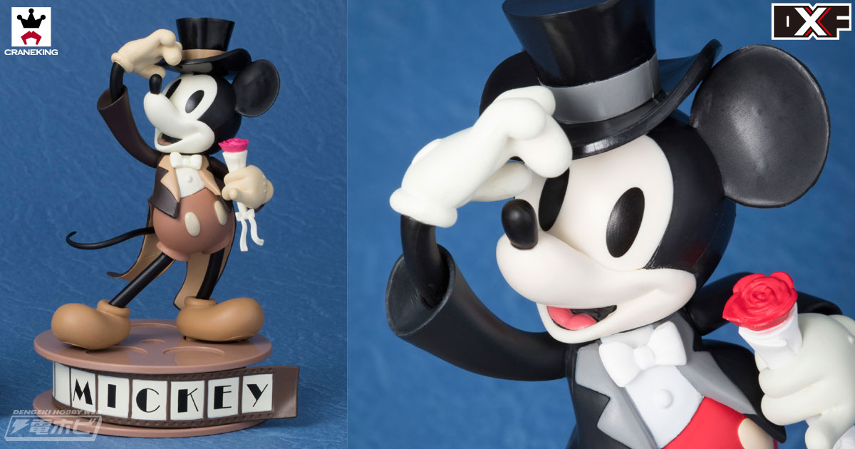 ミッキーマウスの誕生日を記念した「DXFフィギュア」がバンプレスト
