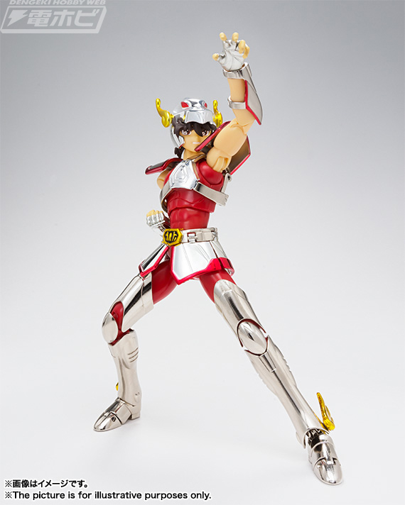 聖闘士星矢』初代青銅聖衣をまとったペガサス星矢がリバイバル版として