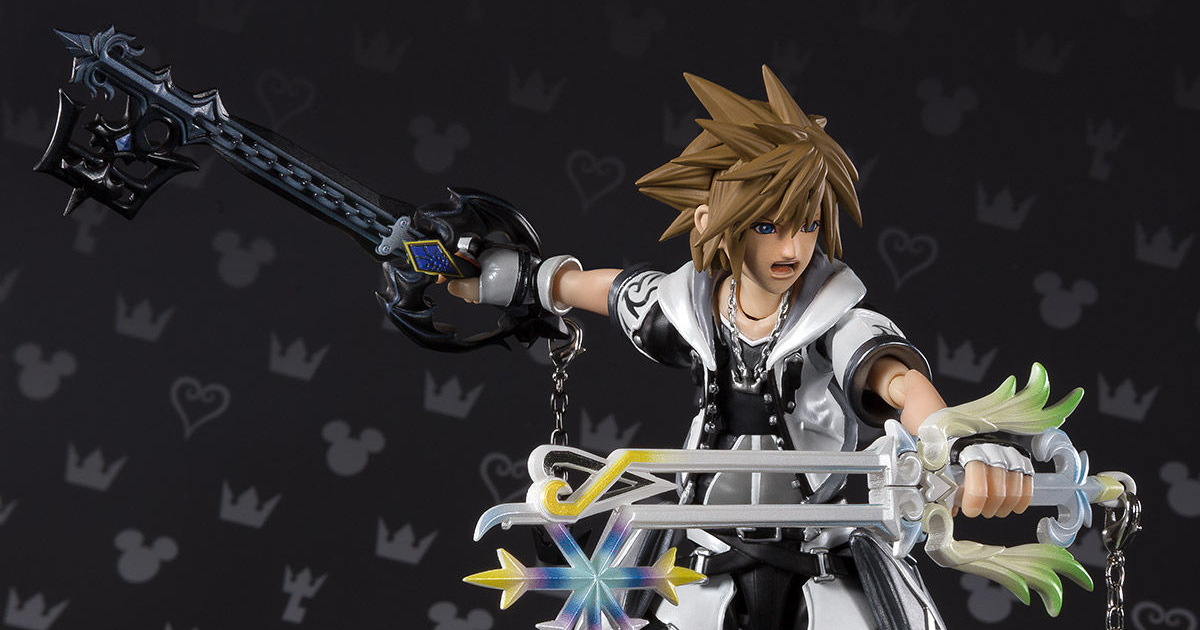 キングダムハーツ』ソラがファイナルフォームの姿でS.H.Figuarts