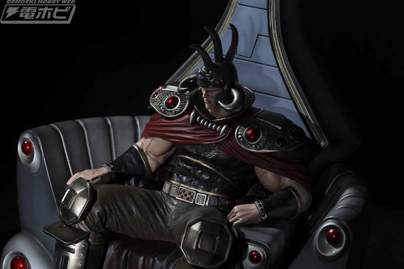 全高約41センチの大迫力！『北斗の拳』ラオウが玉座に鎮座した決定版