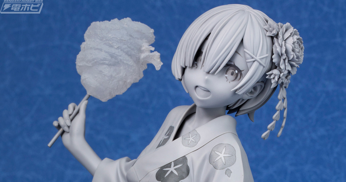 元気いっぱいなポーズが魅力的！『Re:ゼロから始める異世界生活』浴衣