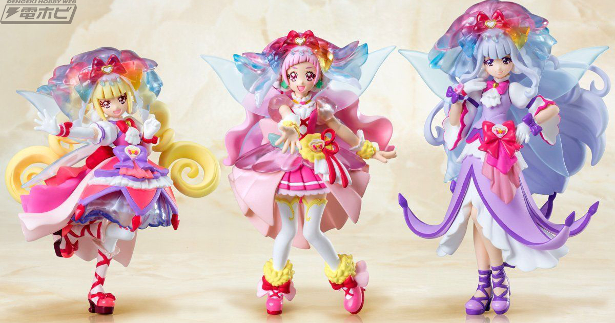 キラキラなマザーハートスタイルの衣装が可愛い！食玩『HUGっと