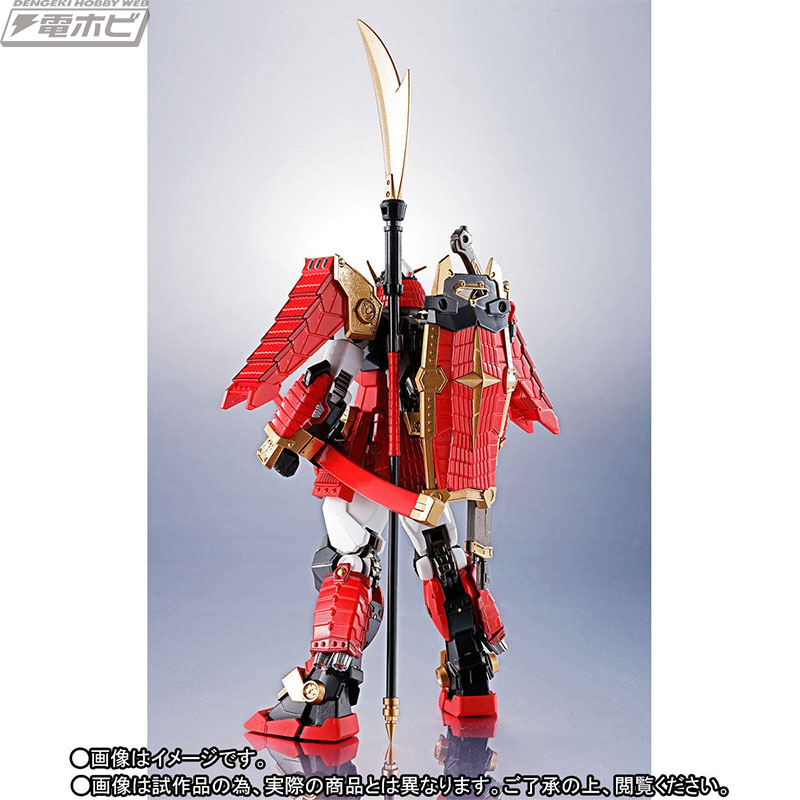 圧倒的重厚感！『SD戦国伝』武者頑駄無がMETAL ROBOT魂シリーズに参戦