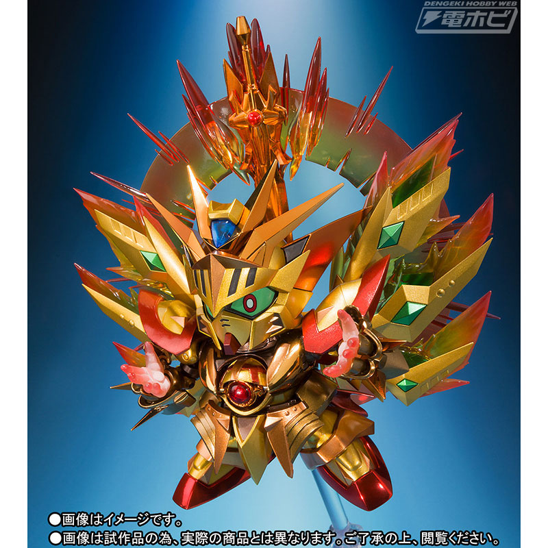 太陽騎士ゴッドガンダムの最強の姿を再現！「SDX 太陽騎士ゴッド