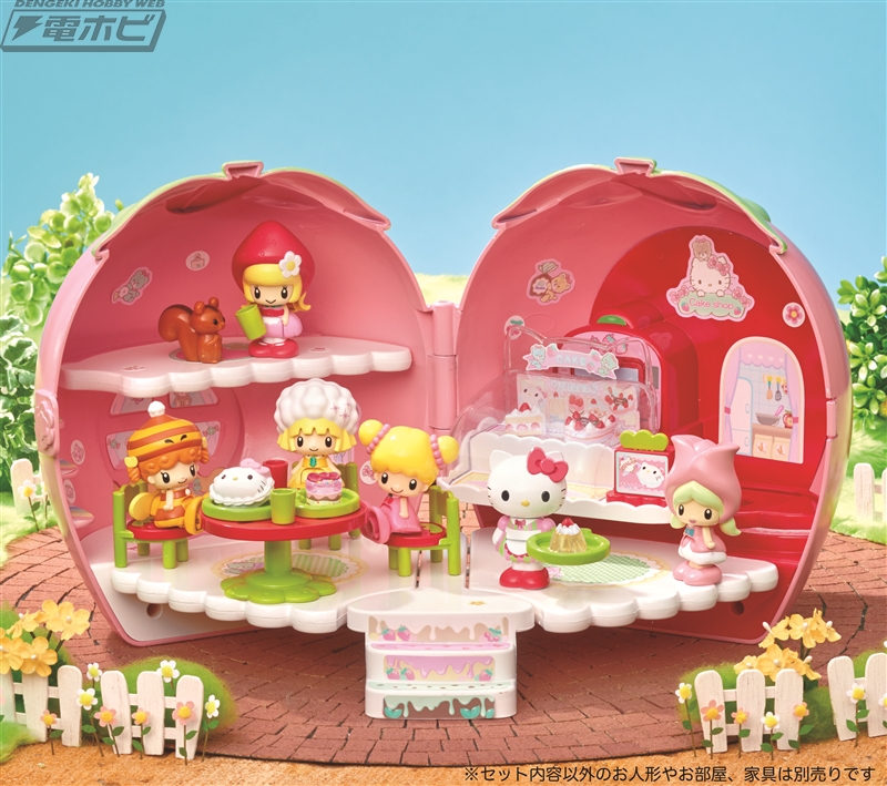 キティちゃんが店員さんに！「こえだちゃん ハローキティ いちごの