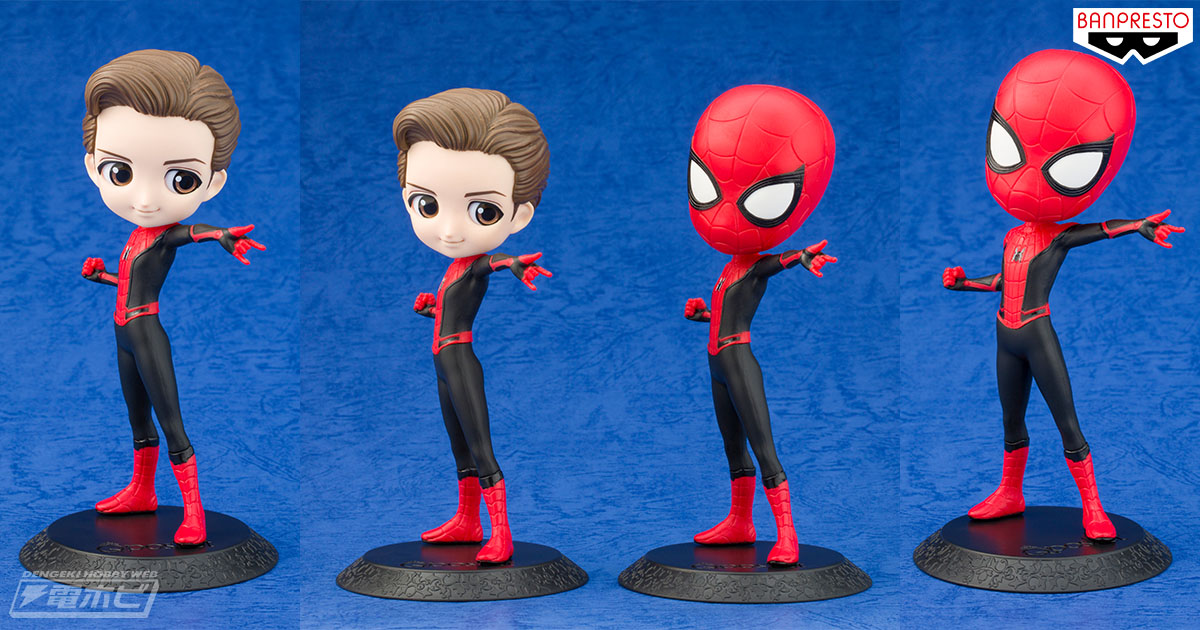 デフォルメフィギュア「Q posket」になったキュートなスパイダーマンを