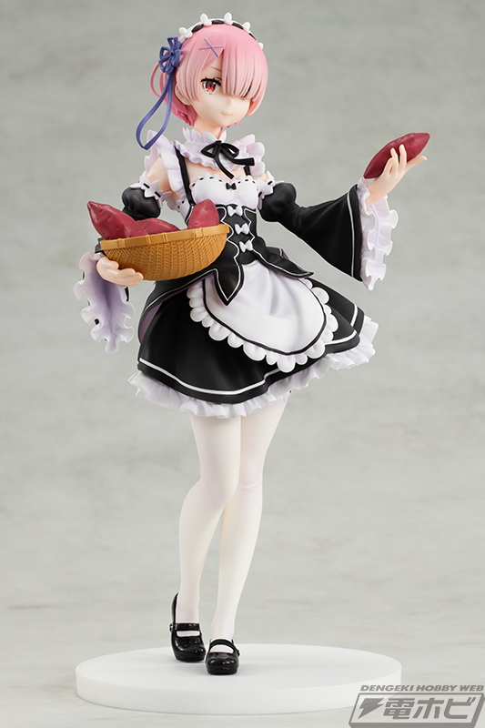 Re:ゼロから始める異世界生活』お茶会を楽しんでいるラムがエミリアに