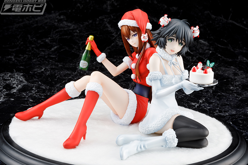 シュタインズ・ゲート ゼロ』牧瀬紅莉栖、椎名まゆりがクリスマス衣装