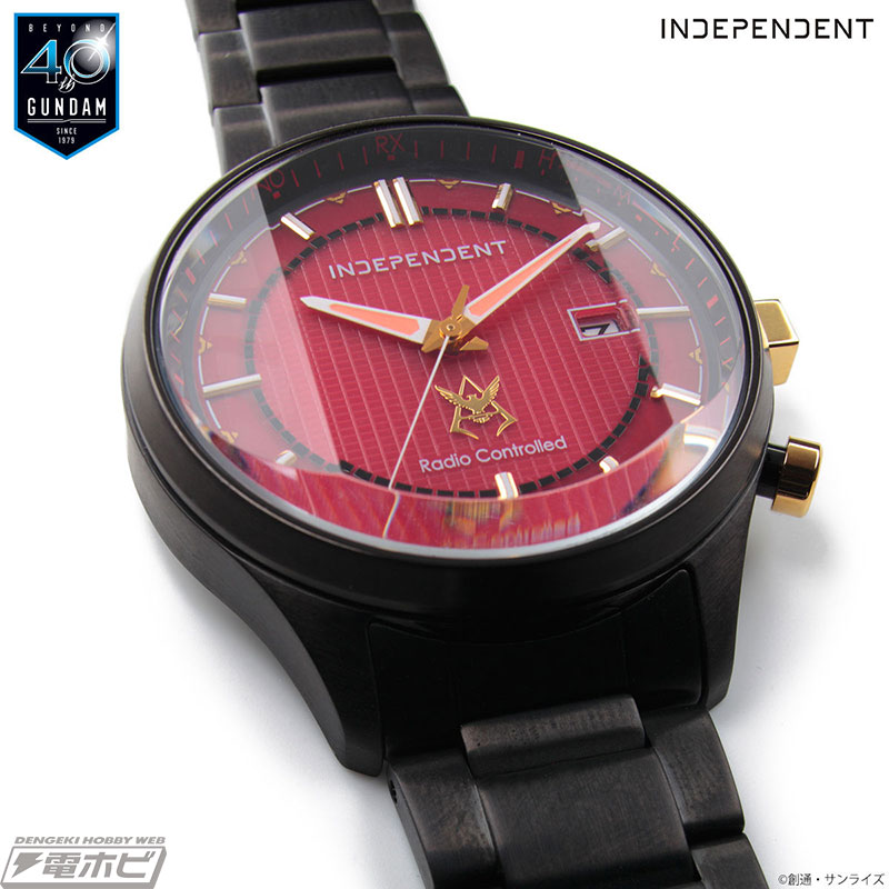 機動戦士ガンダム』40周年記念モデルの腕時計が登場！ジオンマークや
