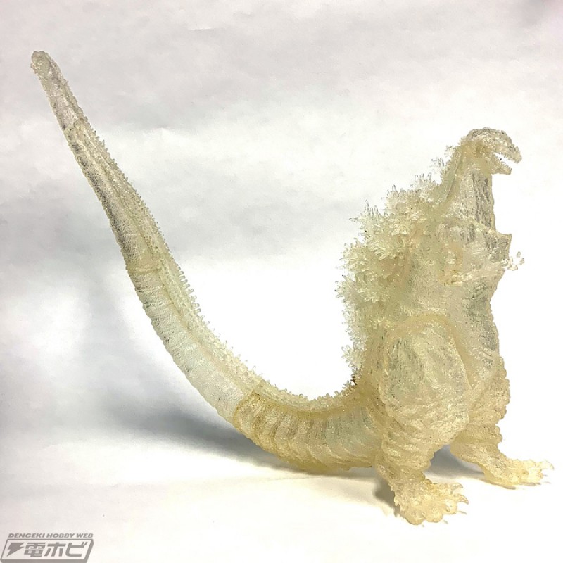 ゴジラ・ストアブース「ゴジラ（2016）第4形態ソフビキットクリアVer