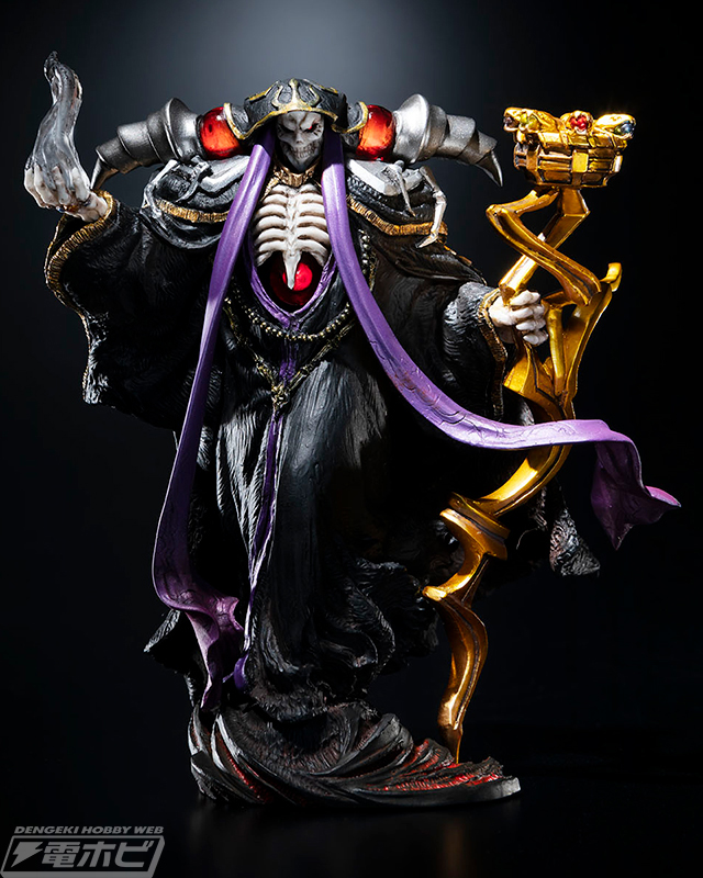 安藤賢司氏が原型を担当！『オーバーロード』アインズ様フィギュア付き