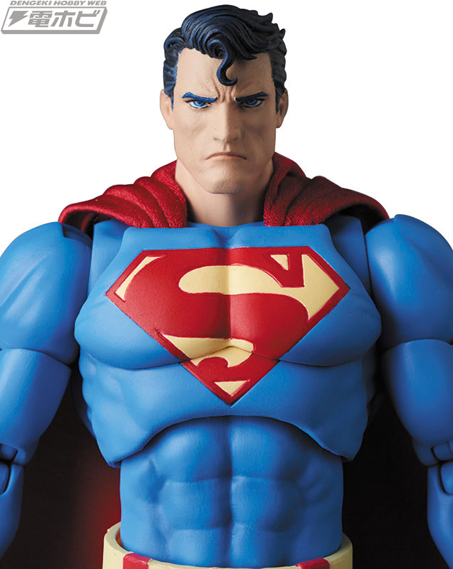 人気コミック『HUSH』版のスーパーマンが人気アクショントイMAFEXに