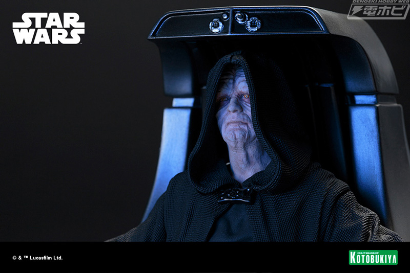 スター・ウォーズ』銀河帝国の皇帝・パルパティーンのフィギュアが再販