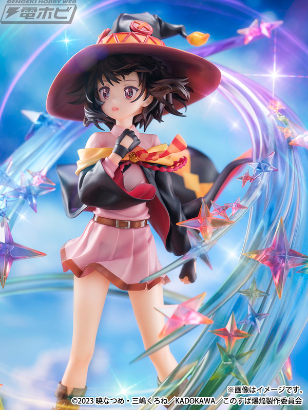 この素晴らしい世界に爆焔を！』爆裂魔法に焦がれるキービジュアルの