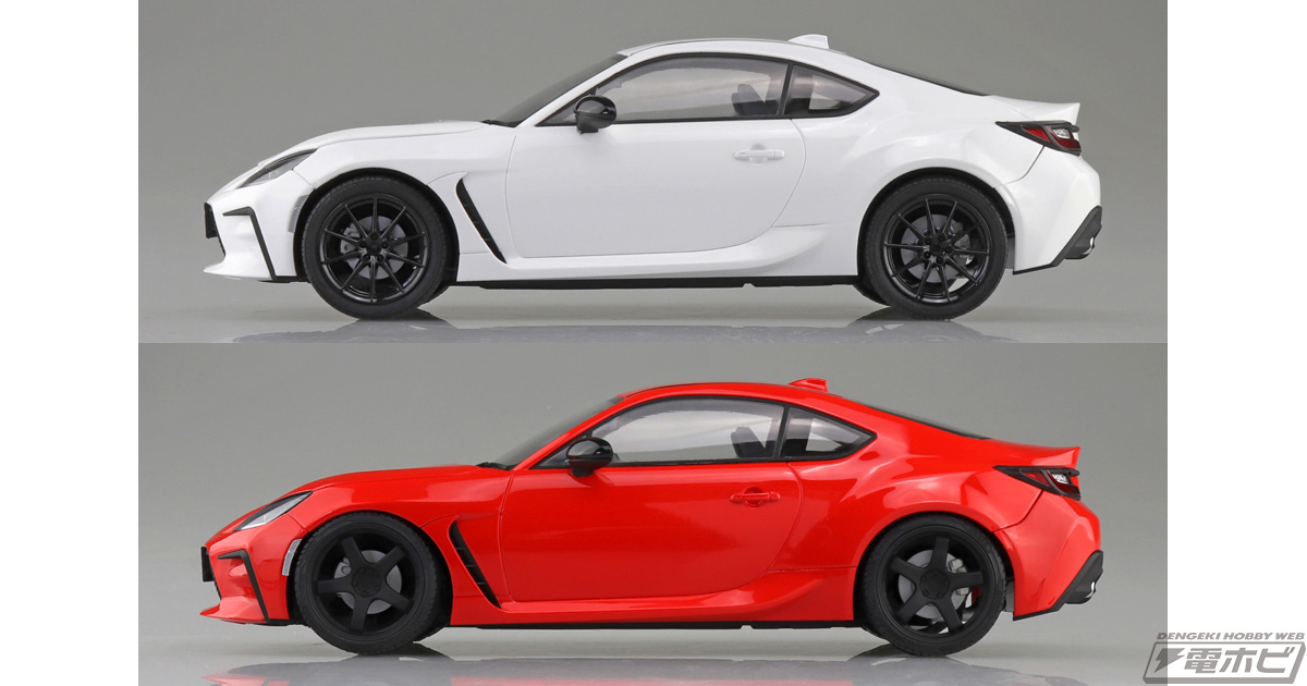 青島文化教材社の「ザ☆モデルカー」に完全新金型で「1/24 トヨタ ZN8