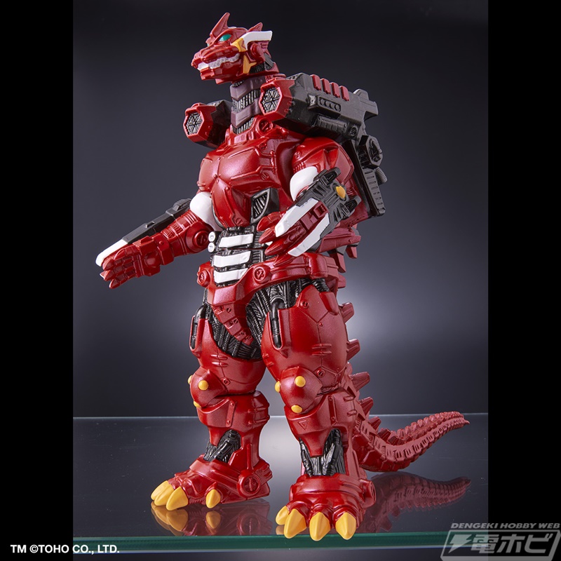 ゴジラ対エヴァンゲリオン』より、エヴァ初号機＆エヴァ2号機カラーの3