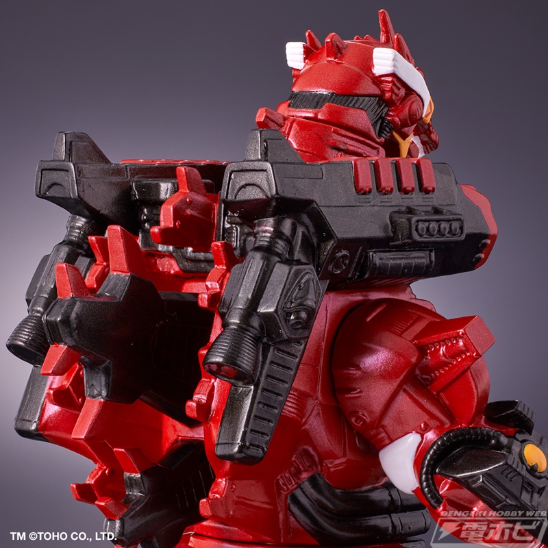 ゴジラ対エヴァンゲリオン』より、エヴァ初号機＆エヴァ2号機カラーの3