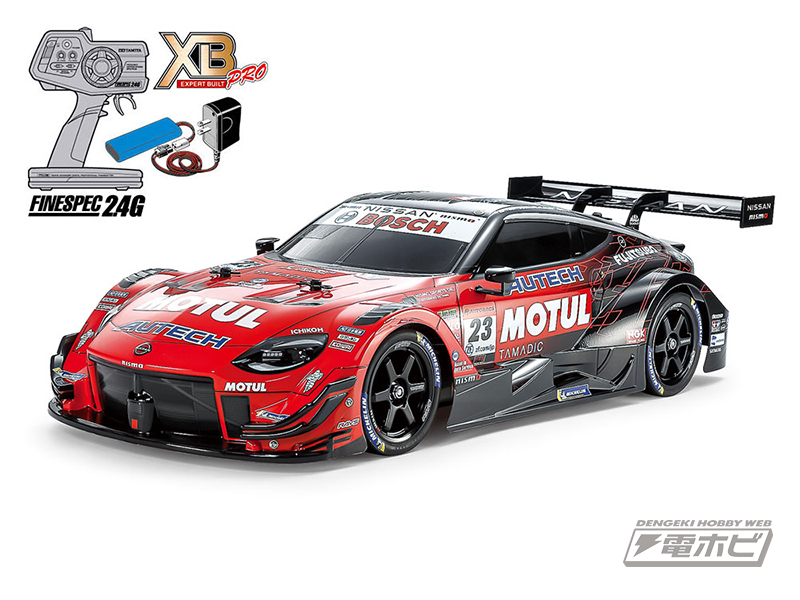 タミヤより電動RCカー「1/10RC XB MOTUL AUTECH Z（TT-02シャーシ