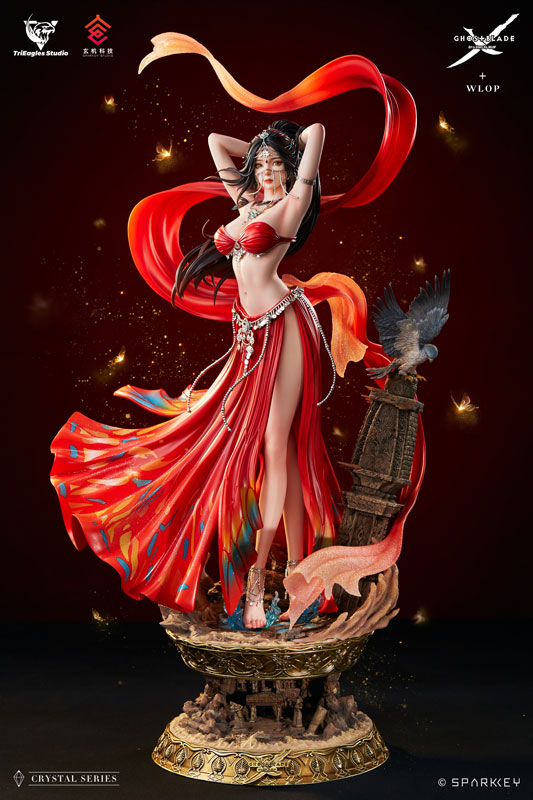 妖艶な美女の1/4スケールスタチューが登場！大胆な衣装や美しいボディ