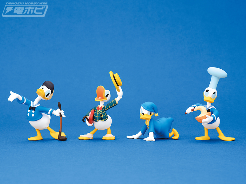 生誕90周年をお祝い！いろいろなコスチュームを着たドナルドダックの