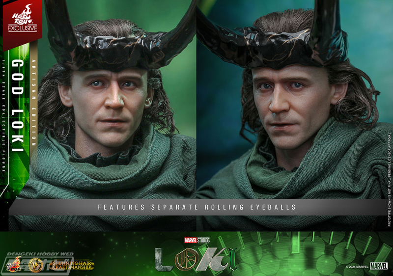 ドラマ『ロキ』より「ゴッド・ロキ」がホットトイズ最上位ブランドの