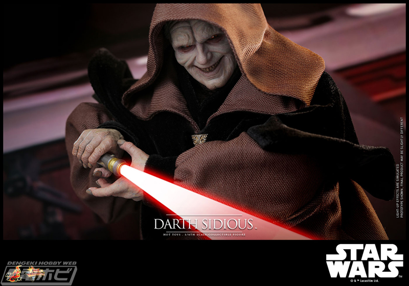 映画『スター・ウォーズ エピソード3／シスの復讐』1/6スケールの